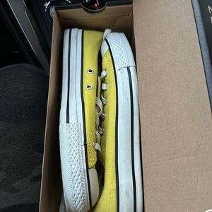 Yellow Converse.